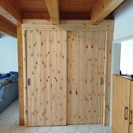 Kiefer Innen-Schiebetür